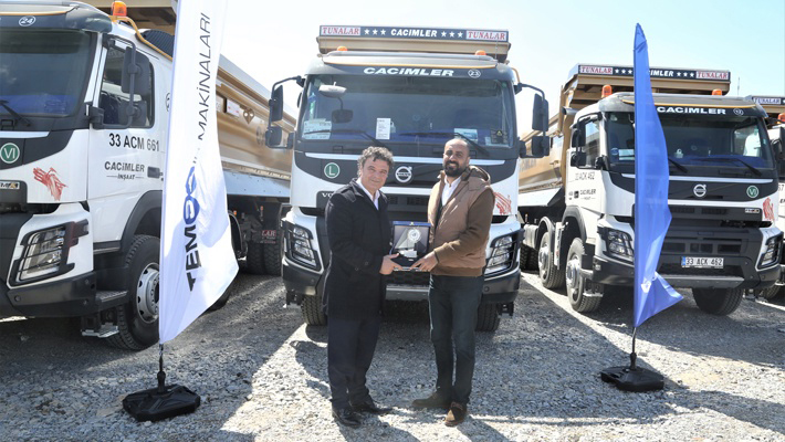 Cacimler İnşaat, 25 adet Volvo FMX ile filosunu güçlendirdi